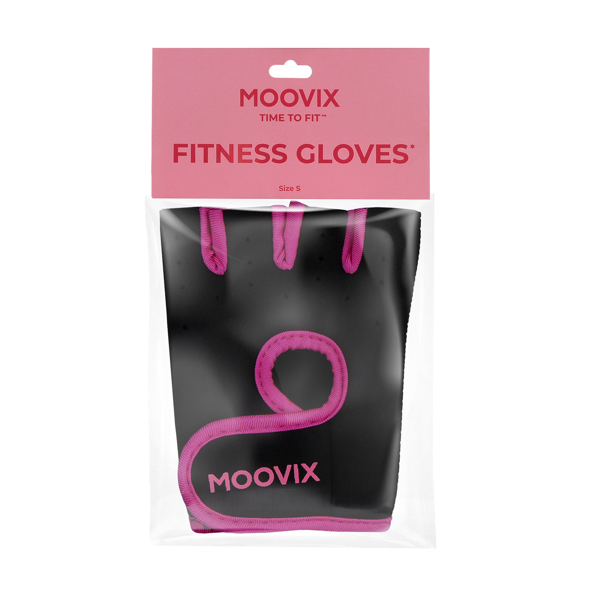 Рукавички для фітнесу Moovix розмір S